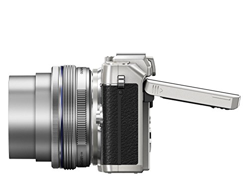 Olympus E-PL7 16MP Mirrorless Digital Camera with 3-Inch LCD with 14-42mm EZ Lens (Silver) - International Version