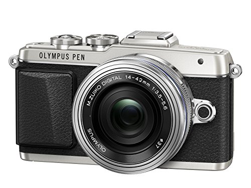 Olympus E-PL7 16MP Mirrorless Digital Camera with 3-Inch LCD with 14-42mm EZ Lens (Silver) - International Version