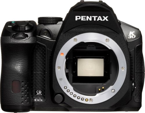 Pentax K-30 Weather-Sealed 16 MP CMOS Digital SLR with 18-135mm Lens (Black)