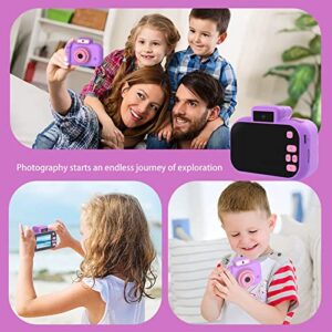 4800W Front and Rear 1080P HD Children's Digital Came-ra Video and Games with Flashlight 800mah Battery Portable Mini Digital Camera for Children