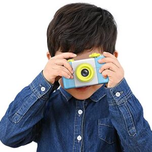 GIENEX Kids Camera Digital Cam for Girls Rechargeable Child Video Recorder with 16GB SD Card 12MP HD 1080P 2 Inch Screen for 3-12 Year Old Boys Toddler