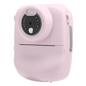 Camera for Kids Children Portable Camera P01A Instant Print Camera Toys 2.4inch Video Recorder 1200W for Boys and Girls Camera Kids Toy Camera(Pink) (Color : Pink)