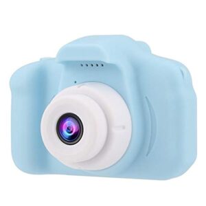 vereinen digital camera,2 inch hd 1080p christmas birthday gifts mini camera rechargeable for 3 4 5 6 7 8 year old girl (blue)