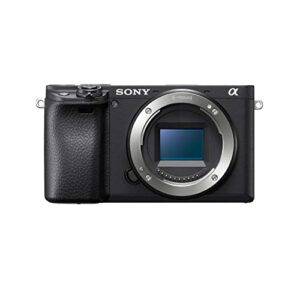 Sony Alpha a6400 24.2MP Mirrorless Digital Camera (Body Only) Bundled with Corel Photo Software, Koah Power Kit, Carrying Case, 64GB SDXC Card, and Accessories (6 Items)