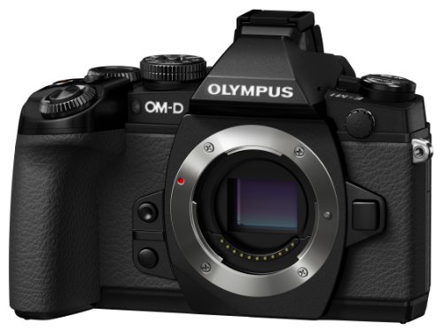 Olympus OM-D E-M1 Mirrorless Digital Camera with 16MP and 3-Inch LCD (Body Only) (Black)