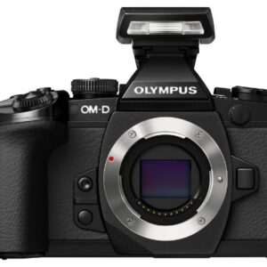 Olympus OM-D E-M1 Mirrorless Digital Camera with 16MP and 3-Inch LCD (Body Only) (Black)