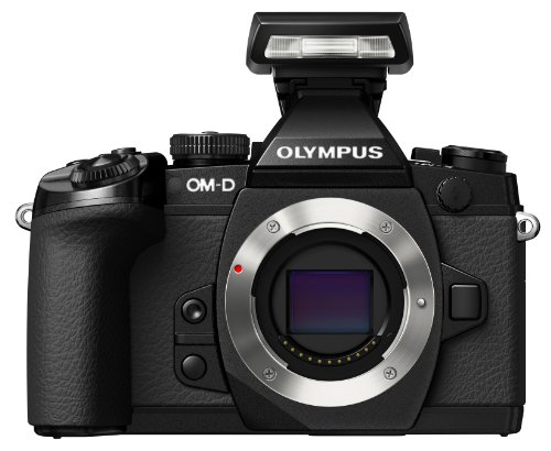 Olympus OM-D E-M1 Mirrorless Digital Camera with 16MP and 3-Inch LCD (Body Only) (Black)