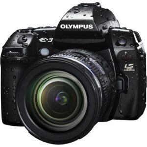 olympus evolt e-3 10.1mp digital slr camera with mechanical image stabilization with ed 12-60mm f/2.8-4.0 lens and fl-50r flash