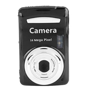 TOPINCN Digital Camera Recorder, Digital Video Camera 2MP 720P 30FPS Vlogging Camera 16X Zoom Mini for Outdoor(Black)