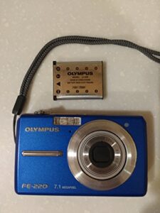 olympus fe-220 7.1 mp digital camera (blue)