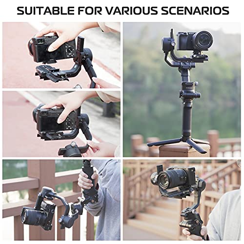 ULANZI FALCAM F38 Camera Quick Release System with 38mm Anti-Deflection QR Plate for DJI Ronin-S, DJI RS2, DJI RSC2, Support The Standard Lens Support Frame