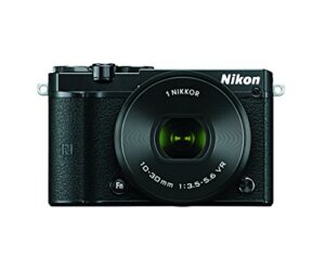 nikon 1 j5 mirrorless digital camera w/ 10-30mm pd-zoom lens (black)