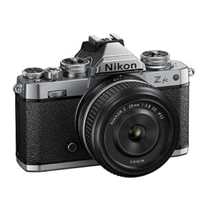 Nikon Z fc DX-Format Mirrorless Camera Body w/NIKKOR Z 28mm f/2.8 (SE) (International Model)