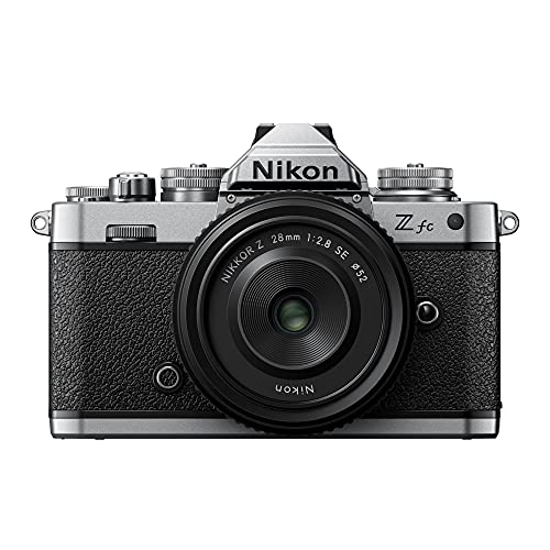 Nikon Z fc DX-Format Mirrorless Camera Body w/NIKKOR Z 28mm f/2.8 (SE) (International Model)