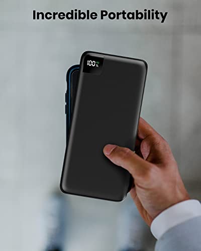 Bilivein Power Bank Portable Charger - 27000mAh Portable Phone Charger 22.5W Fast Charging PD QC3.0 External Battery Pack with 4 Outputs for iPhone, Samsung, Tablets