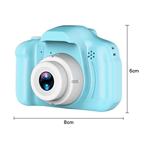 HD 1080P Digital Camera for Kids - 2.0 LCD Mini Camera Children's Sports Camera - Digital Rechargeable Cameras Toddler Educational Toys - Mini HD Kids Sports Camera for Birthday Festival Gifts (Blue)