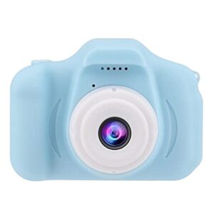 HD 1080P Digital Camera for Kids - 2.0 LCD Mini Camera Children's Sports Camera - Digital Rechargeable Cameras Toddler Educational Toys - Mini HD Kids Sports Camera for Birthday Festival Gifts (Blue)
