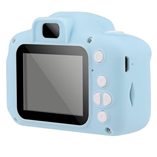 HD 1080P Digital Camera for Kids - 2.0 LCD Mini Camera Children's Sports Camera - Digital Rechargeable Cameras Toddler Educational Toys - Mini HD Kids Sports Camera for Birthday Festival Gifts (Blue)
