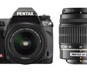 Pentax K-5 IIS 16.3 MP DSLR with 18-55mm DAL and 50-200 DAL Lens kit (Black)