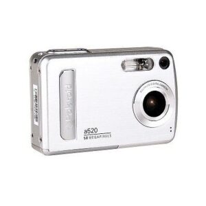 polaroid a520-5.0 megapixel digital camera with 4x zoom. silver for anyone.