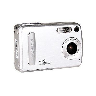 POLAROID A520-5.0 MEGAPIXEL Digital Camera with 4X Zoom. Silver for Anyone.