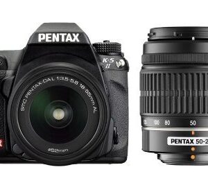 Pentax K-5 II 16.3 MP DSLR with 18-55mm DAL and 50-200 DAL Lens kit (Black)