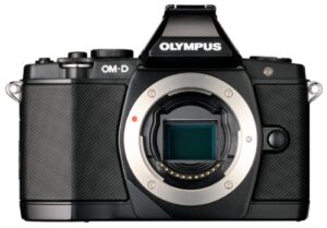 olympus om-d e-m5 16mp live mos mirrorless digital camera with 3.0-inch tilting oled touchscreen [body only] (black) (discontinued by manufacturer)