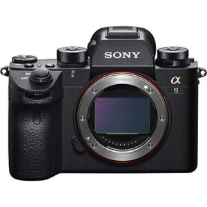 Sony Alpha a9 Mirrorless Camera ILCE9/B with Soft Bag, Tripod, Additional Battery, 64GB Memory Card, Card Reader, Plus Essential Accessories