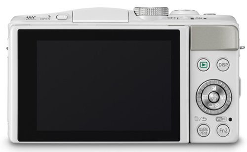 Panasonic Lumix digital SLR camera kit lens Lumix GF6 electric standard zoom lens attached white DMC-GF6X-W