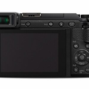 PANASONIC LUMIX GX85 Body 4K Mirrorless Camera, 16 Megapixles, 3 Inch Tilting Touch LCD, DMC-GX85KBODY (USA BLACK)