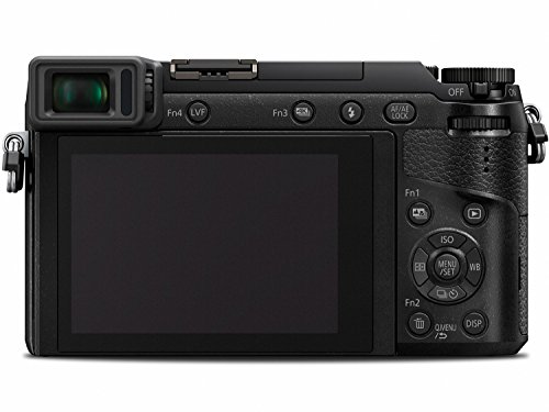 PANASONIC LUMIX GX85 Body 4K Mirrorless Camera, 16 Megapixles, 3 Inch Tilting Touch LCD, DMC-GX85KBODY (USA BLACK)