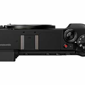 PANASONIC LUMIX GX85 Body 4K Mirrorless Camera, 16 Megapixles, 3 Inch Tilting Touch LCD, DMC-GX85KBODY (USA BLACK)