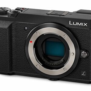 PANASONIC LUMIX GX85 Body 4K Mirrorless Camera, 16 Megapixles, 3 Inch Tilting Touch LCD, DMC-GX85KBODY (USA BLACK)