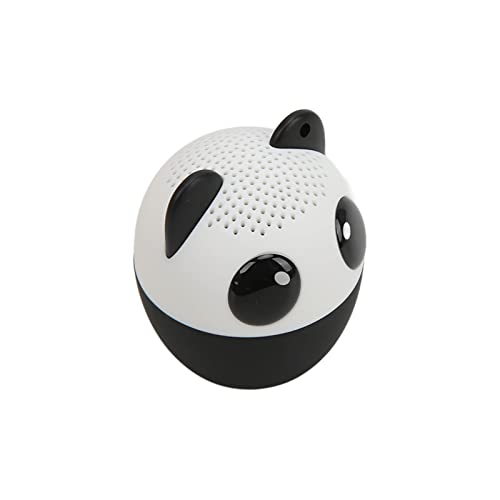 Cute Animals Wireless Speakers, Pet Mini Speaker Compact Ultra Portable Powerful 3W Audio Driver Gift with Selfie Function for Kids(Panda)