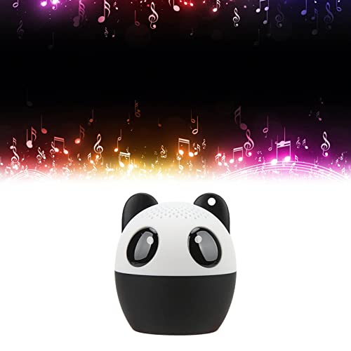 Cute Animals Wireless Speakers, Pet Mini Speaker Compact Ultra Portable Powerful 3W Audio Driver Gift with Selfie Function for Kids(Panda)