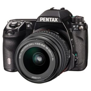 pentax k-5 iis 16.3 mp dslr camera with pentax da l 18-55mm f/3.5-5.6 al lens kit