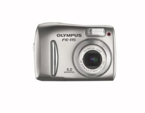 olympus fe-115 5mp digital camera with 2.8x optical zoom