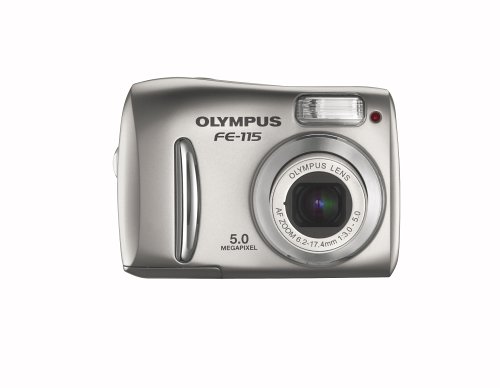 Olympus FE-115 5MP Digital Camera with 2.8x Optical Zoom