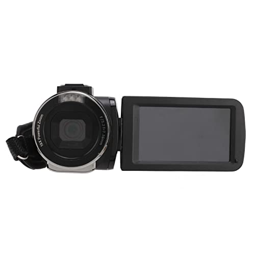 4K Digital Camera, Vlogging Camera, 3.0 inch IPS Touch Screen, 18X Digital Zoom, 48 Megapixels, WiFi Direct Connection, Front Fill Light, Equipped with Remote Control