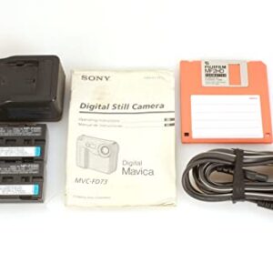 MVC-FD73 0.3MP MAVICA Digital Camera W/Charger, Manual, 2 Batteries