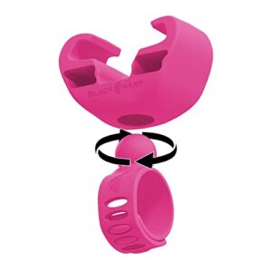 Black Harp Pink Phone Holder for Peloton Bike - Peloton Accessories for Women - Silicone Peloton Phone Holder Compabitle with iPhone and Other Smartphones