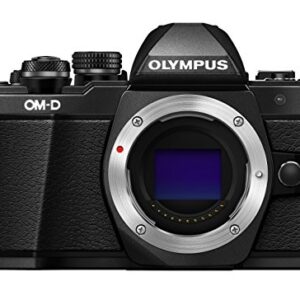 Olympus OM-D E-M10 Mark II Mirrorless Camera (Black) - Body only