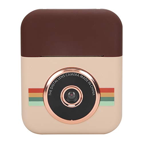 KUIDAMOS Children Print Camera, Children Digital Camera 1500 MAh High Capacity Battery IPS Color Screen Mini Picture Rich Layered for Children Toy