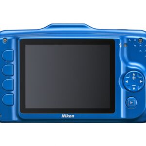 Nikon COOLPIX S31 10.1 MP Waterproof Digital Camera with 720p HD Video (Blue) (OLD MODEL)