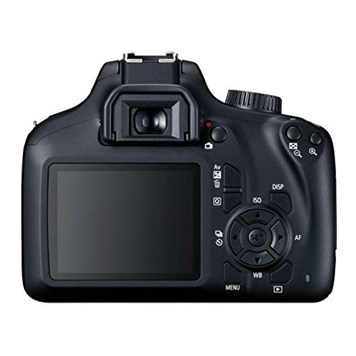 Canon EOS Rebel T100 DSLR Camera w/EF-S 18-55mm F/3.5-5.6 Zoom Lens + 64GB Memory + Case + Tripod + Filters (28pc Bundle) (Renewed)