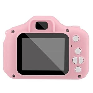 Firzero Digital Camera, Kids Camera 2.0 LCD Vlogging Camera Sports Camera with Powerful Battery Life, Shockproof 1080P Compact Portable Mini Cameras Gift for Teen Student Girls Boys (Pink)