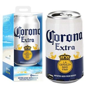 corona bluetooth can speaker- wireless audio sound stereo beer can, bluetooth corona music player portable travel stereo speaker. official corona universal speaker for all devices – corona extra white