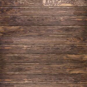 lywygg 8x8ft thin vinyl brown wood backdrop photographers retro wood wall background cloth seamless cp-19-0808
