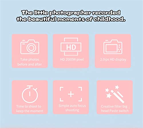 #623377 Camera 1080P Hd with 2 0 Inches Color Dual Selfie Video Game Children Camera