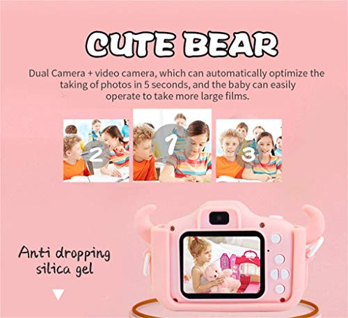 #623377 Camera 1080P Hd with 2 0 Inches Color Dual Selfie Video Game Children Camera